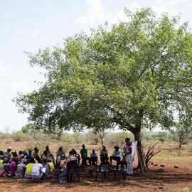 Mangalane community meeting - Photo by WWF-SA Nick Aldridge