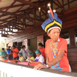 Traditional leaders in Alalapadu. 
